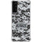 NHL Los Angeles Kings Camo Galaxy S21 FE Clear Case
